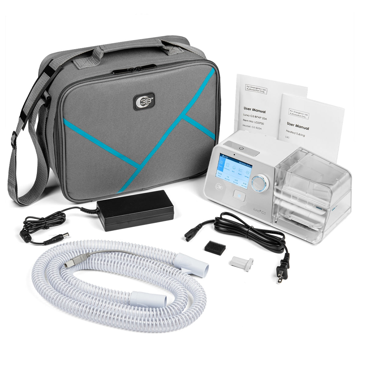 Luna G3 25A Auto-BiPAP Machine Package with Heated Humidifier 缩略图 6