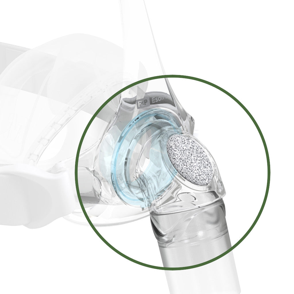 Reusable Diffuser Elbow Cover for F&P Eson 2 CPAP Masks 缩略图 2