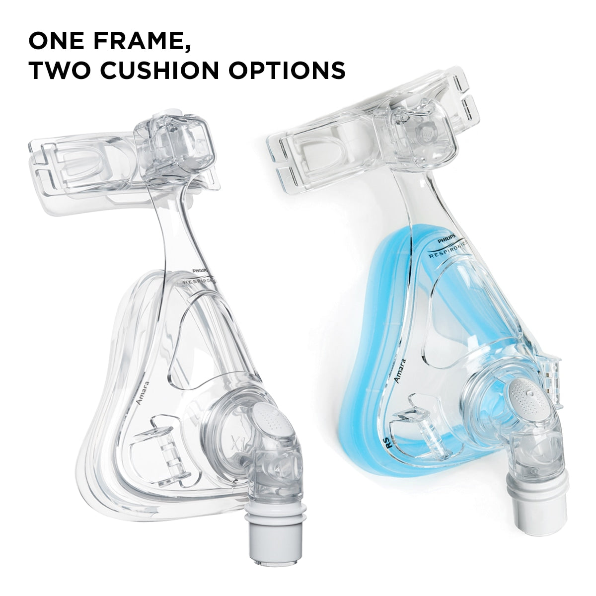 Amara Full Face CPAP Mask with Headgear 缩略图 6