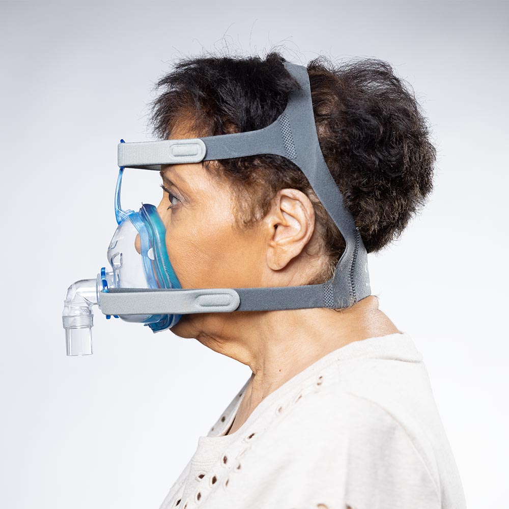 Ascend Full Face CPAP Mask with Headgear 缩略图 3
