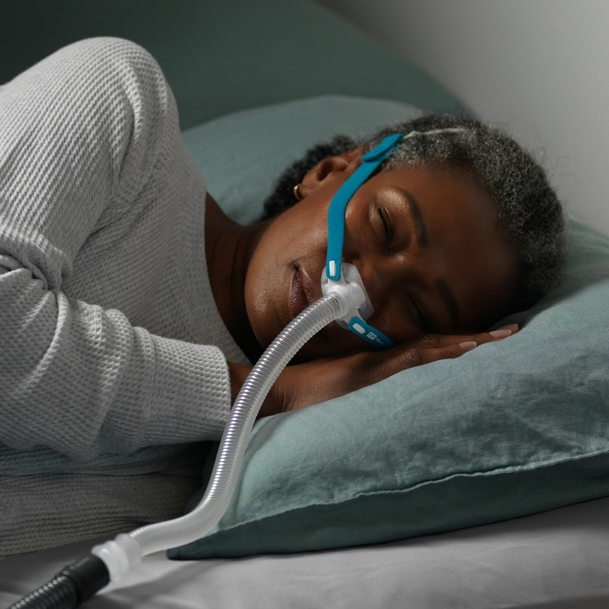F&P Nova Micro Nasal Pillow CPAP Mask with Headgear 缩略图 5