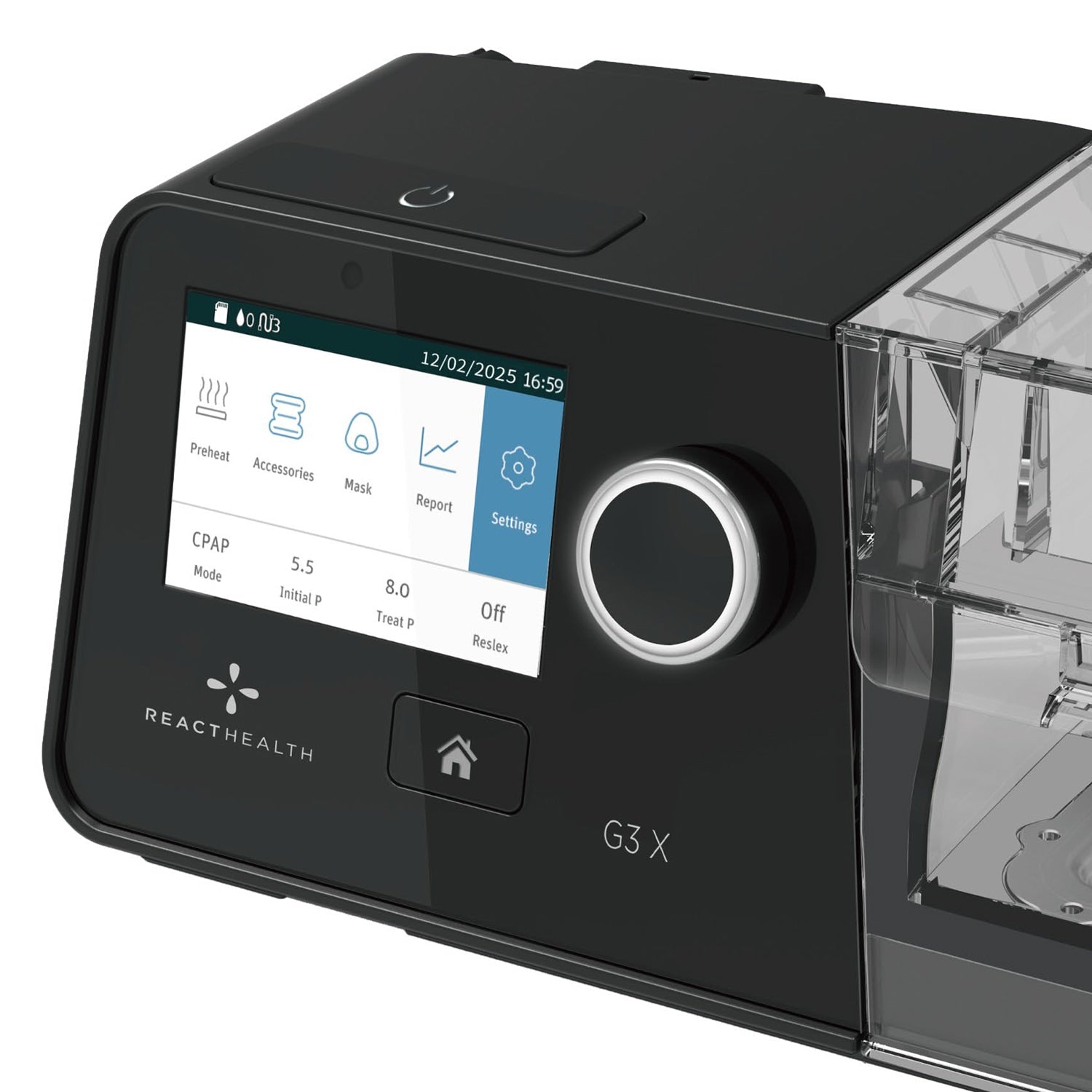 React G3 X Auto-CPAP Machine Package with Heated Humidifier 缩略图 4