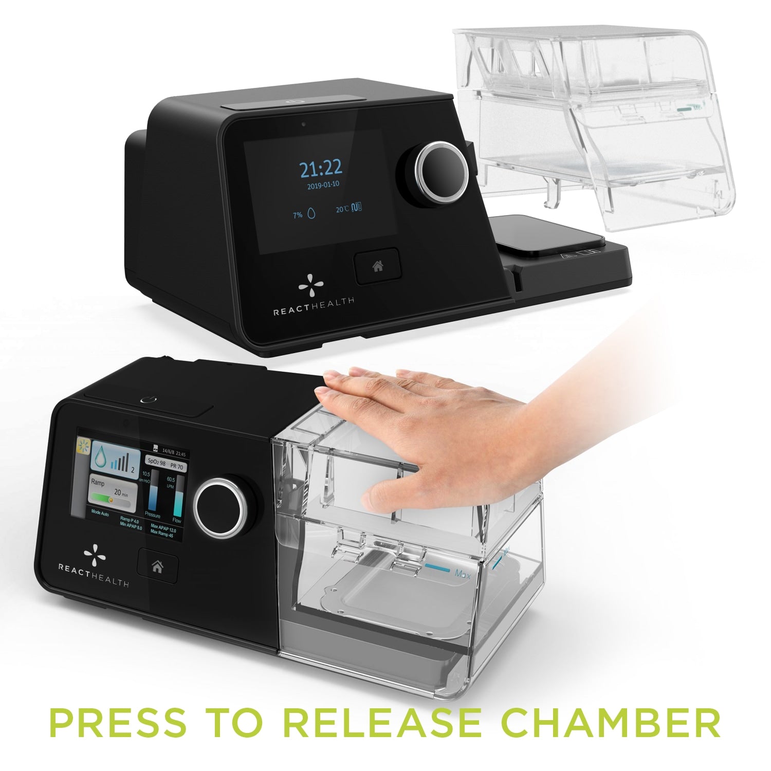 React G3 X Auto-CPAP Machine Package with Heated Humidifier 缩略图 6