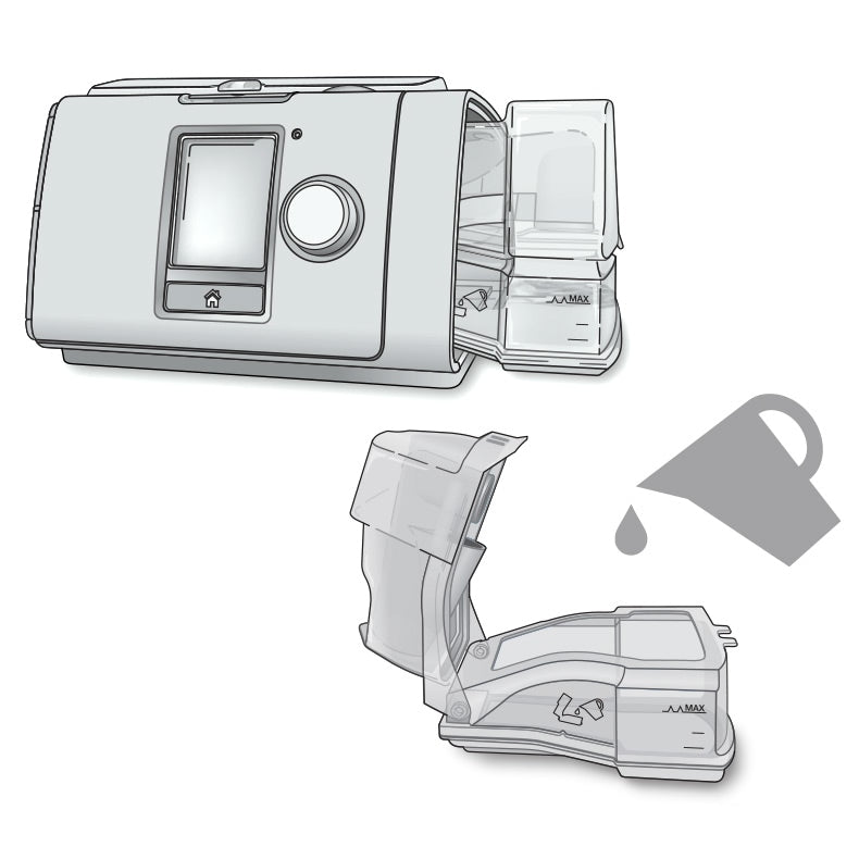 Standard Water Chamber for AirSense 10 & AirCurve 10 HumidAir Humidifiers 缩略图 2