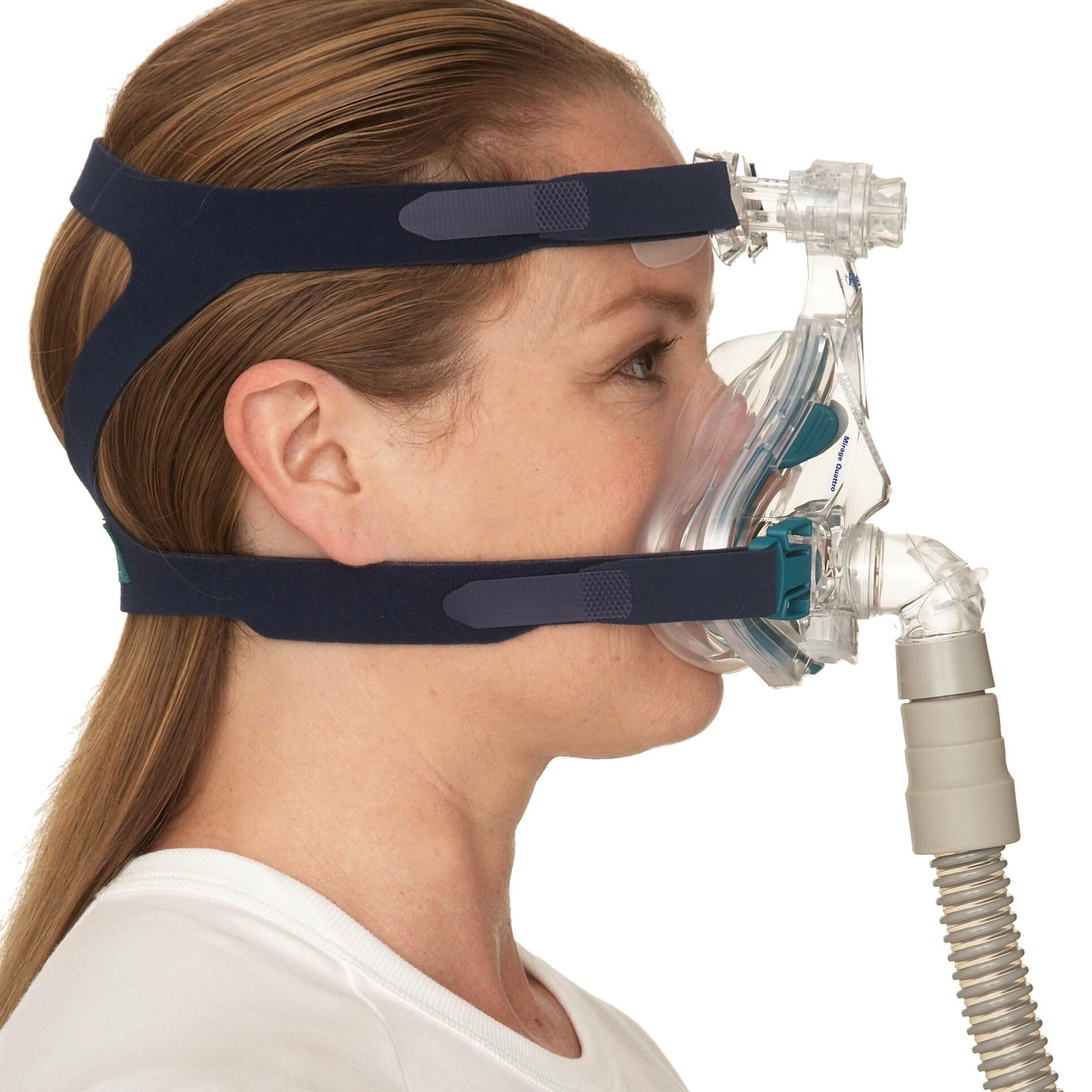 Mirage Quattro Full Face CPAP Mask with Headgear 缩略图 5