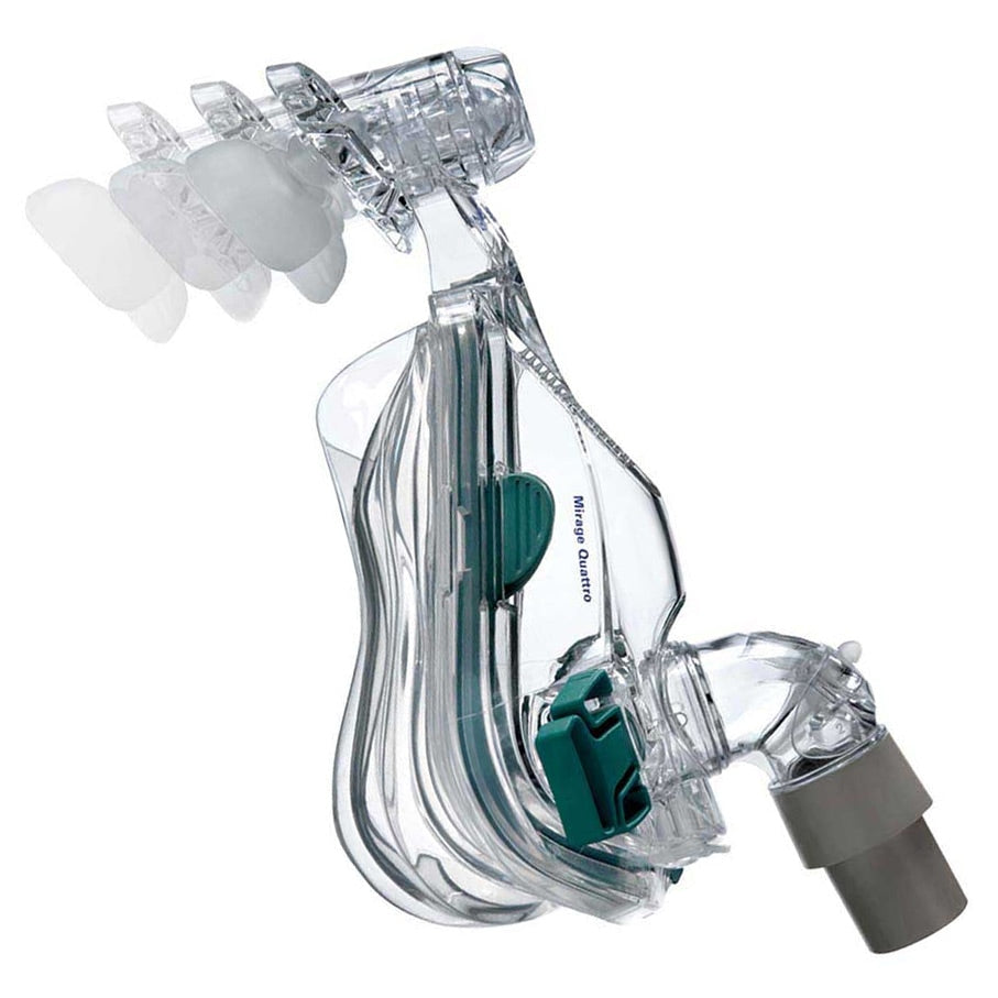Mirage Quattro Full Face CPAP Mask with Headgear 缩略图 6