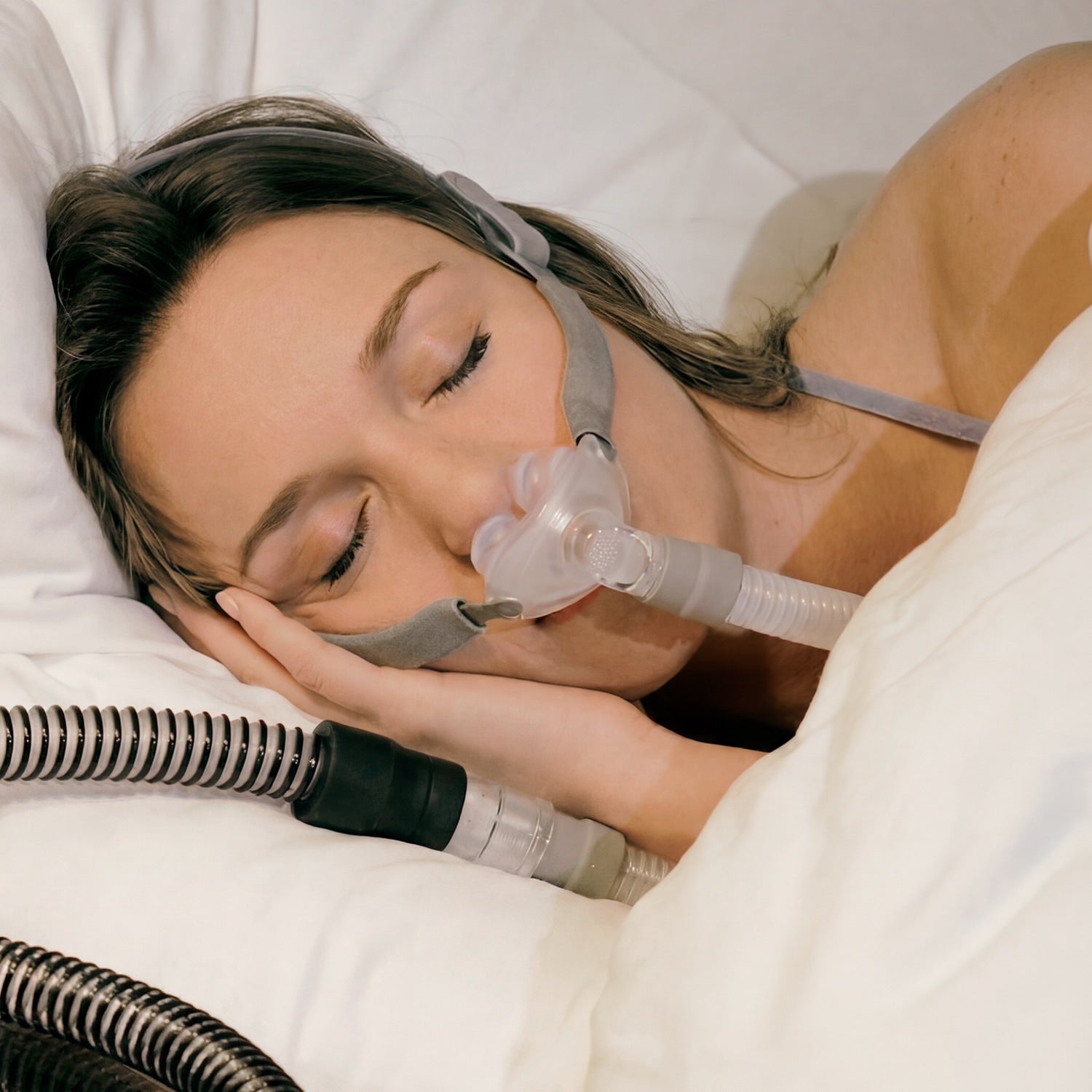 Rio II Nasal Pillows CPAP Mask with Headgear 缩略图 5