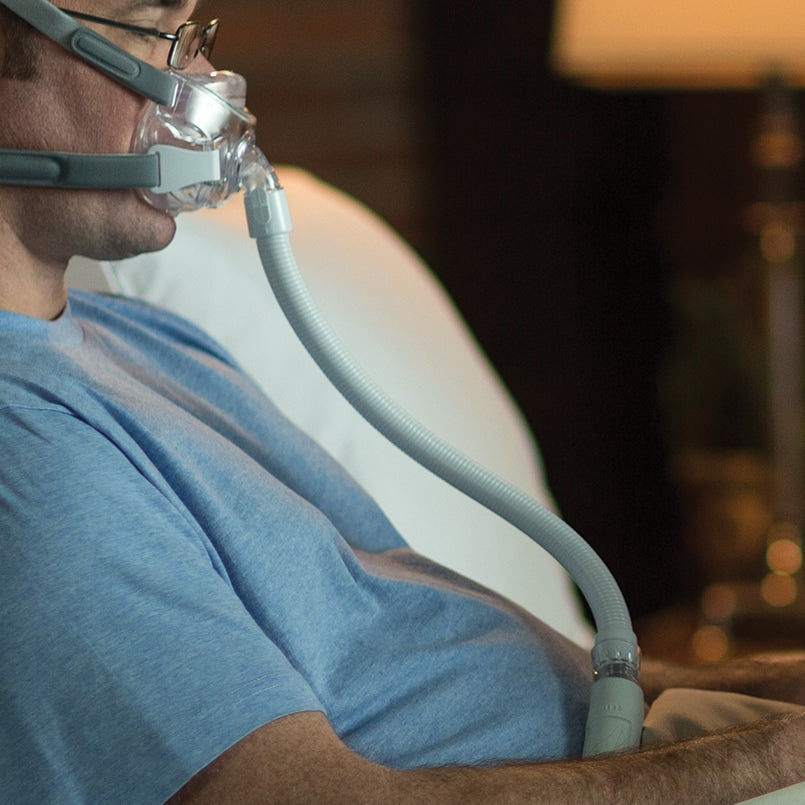 Short Tube (with Swivel) for Amara View Full Face CPAP Masks 缩略图 3