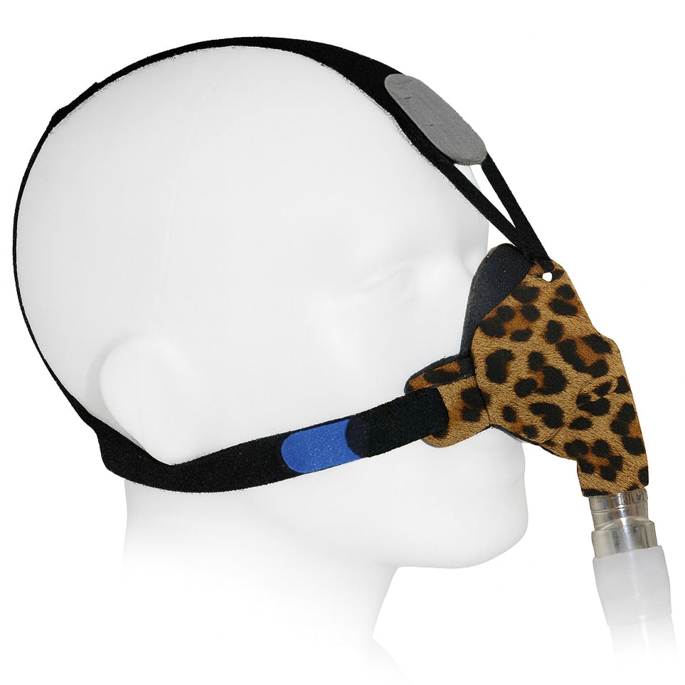 SleepWeaver Advance Soft Cloth Nasal CPAP Mask with Headgear 缩略图 7