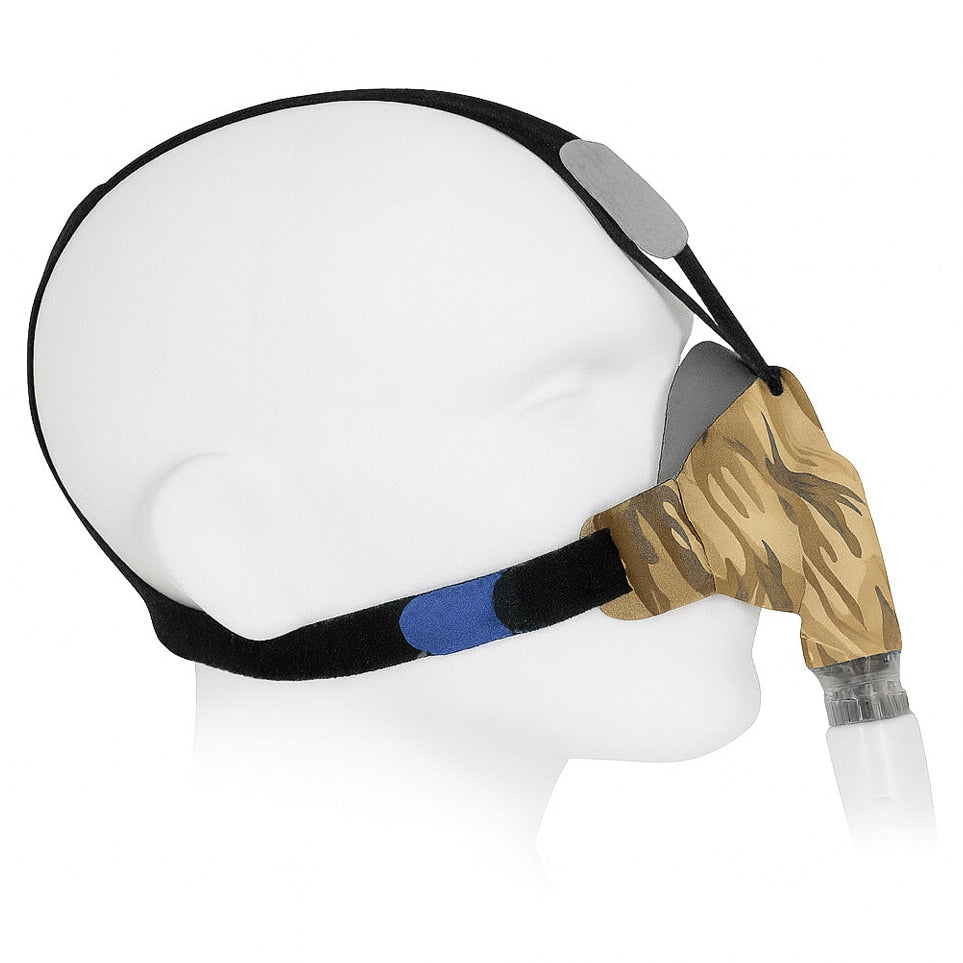 SleepWeaver Advance Soft Cloth Nasal CPAP Mask with Headgear 缩略图 8