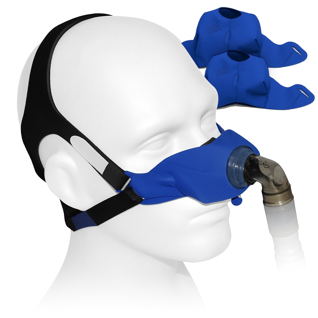 SleepWeaver Elan Soft Cloth Nasal CPAP Mask with Headgear 缩略图 8