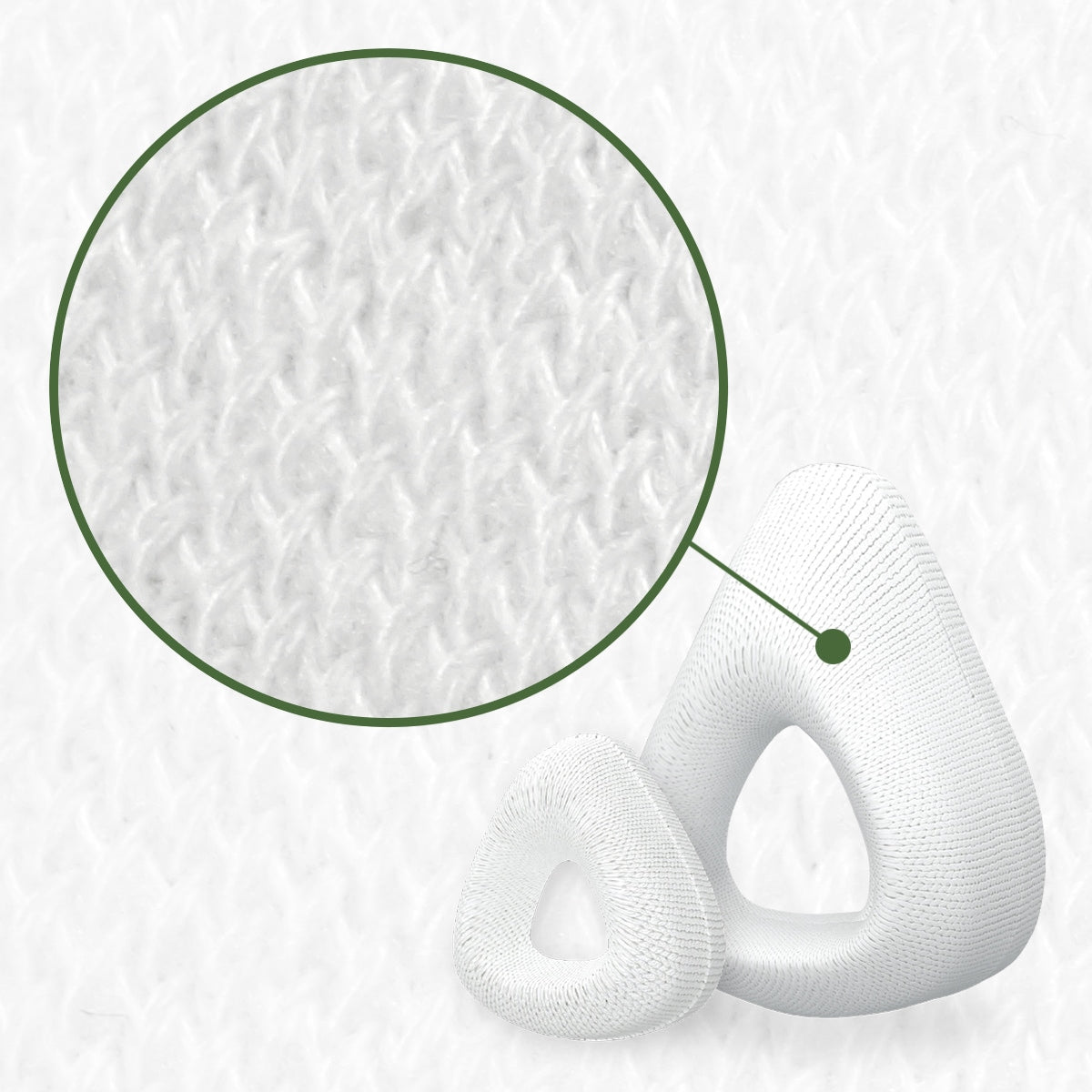 Snugz Nasal CPAP Mask Liners - 2 Pack (90 Night Supply) 缩略图 4