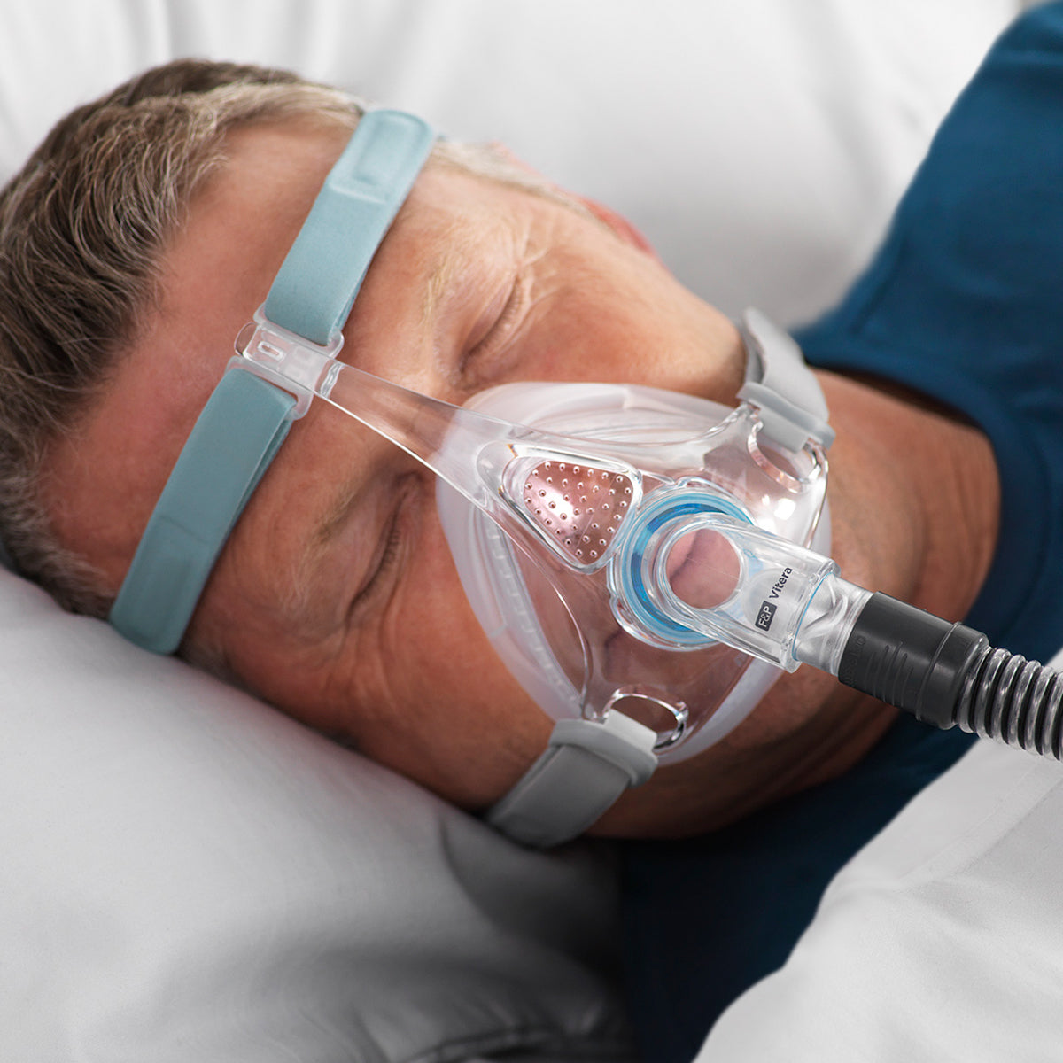 F&P Vitera Full Face CPAP Mask with Headgear 缩略图 5