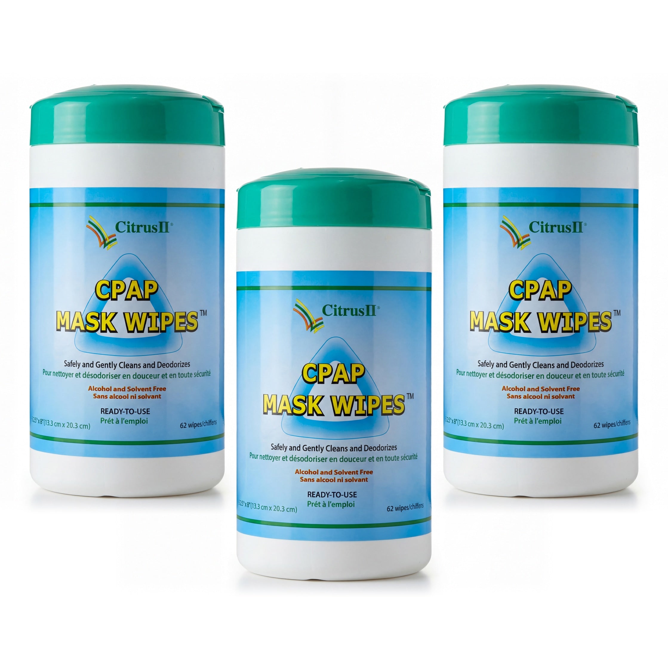 Citrus II CPAP Mask & Tube Cleaning Wipes 缩略图 4