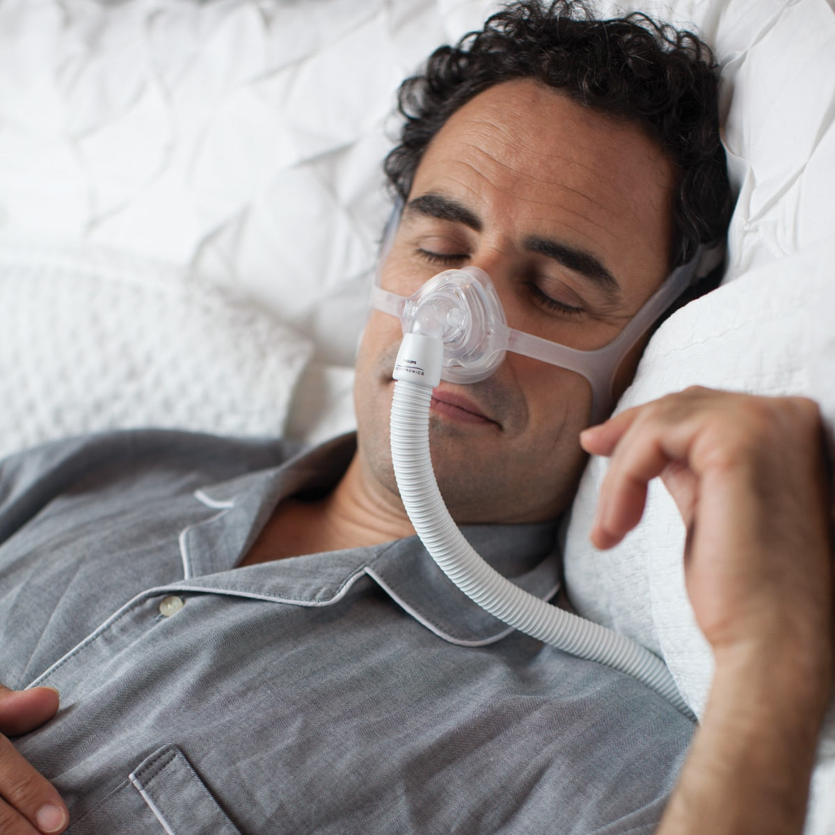 Wisp Nasal CPAP Mask FitPack with Headgear 缩略图 2